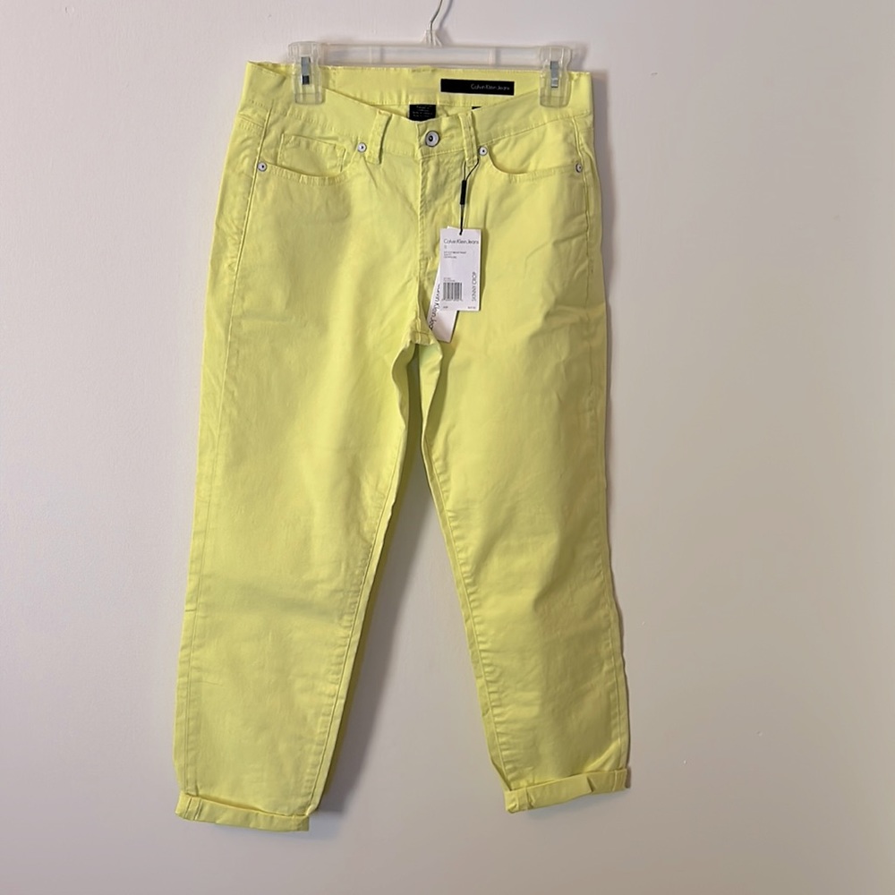 Calvin Klein cropped jeans